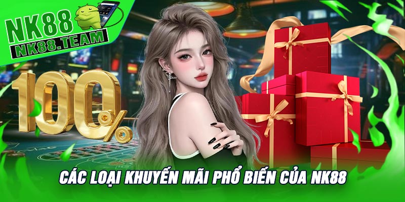 Các Loại Khuyến Mãi Phổ Biến của NK88