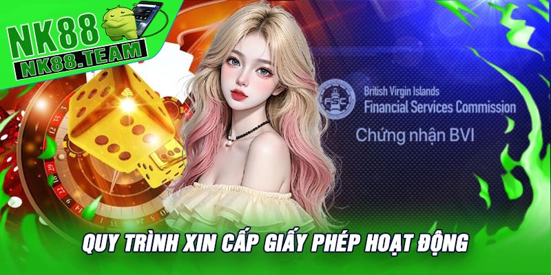Quy Trình Xin Cấp Giấy Phép Hoạt Động