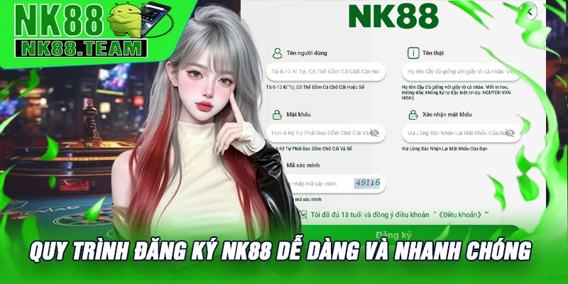 Quy trình Đăng Ký NK88 dễ dàng và nhanh chóng